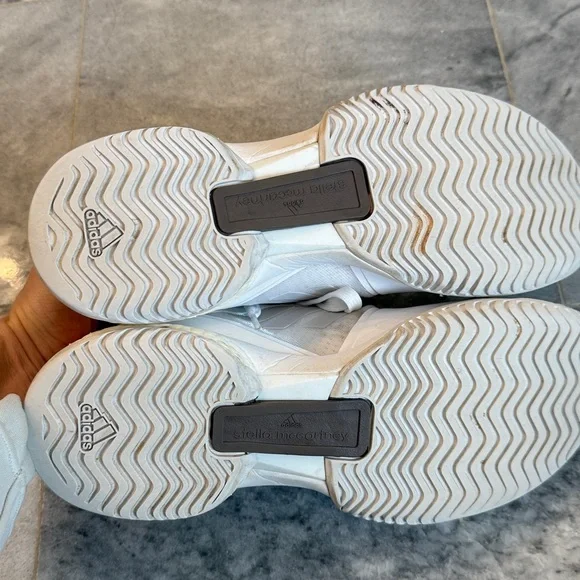 Adidas Stella McCartney White Tennis Shoes - Picture 3 of 4